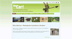 Desktop Screenshot of biocart.de