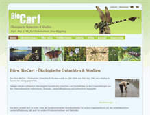 Tablet Screenshot of biocart.de